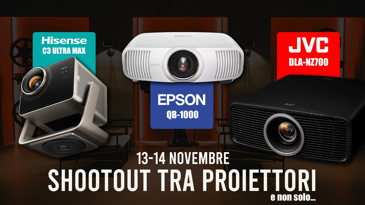 Shootout tra proiettori e non solo... a cura di AV Magazine!