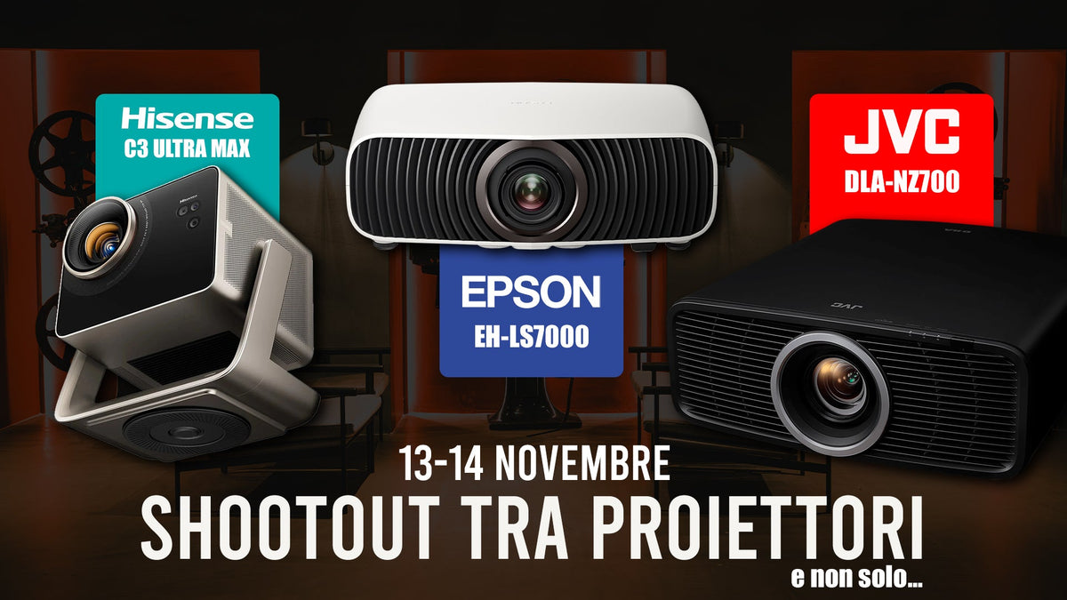 Shootout tra proiettori e non solo... a cura di AV Magazine!