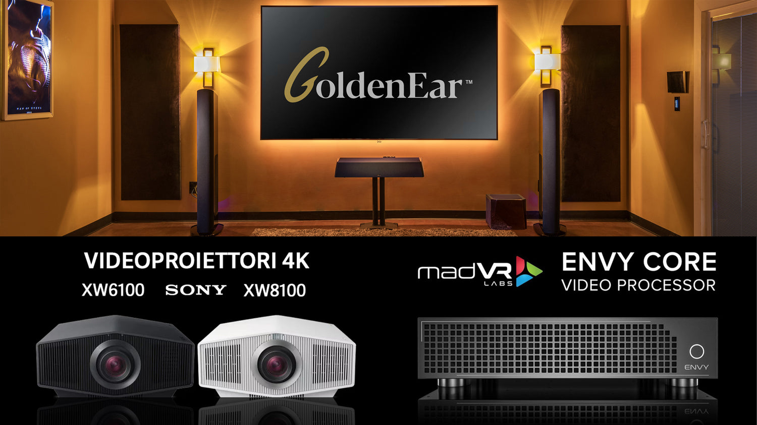 Envy Core, Sony e GoldenEar a Milano!