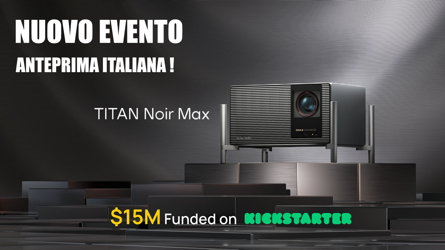 Anteprima Italiana XGIMI Titan Noir Max