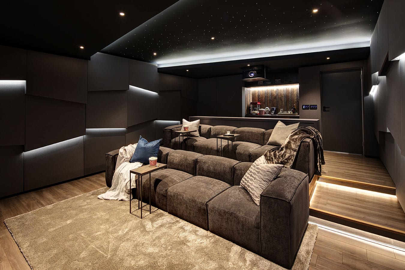 Lift Proiettore in sala Home Cinema