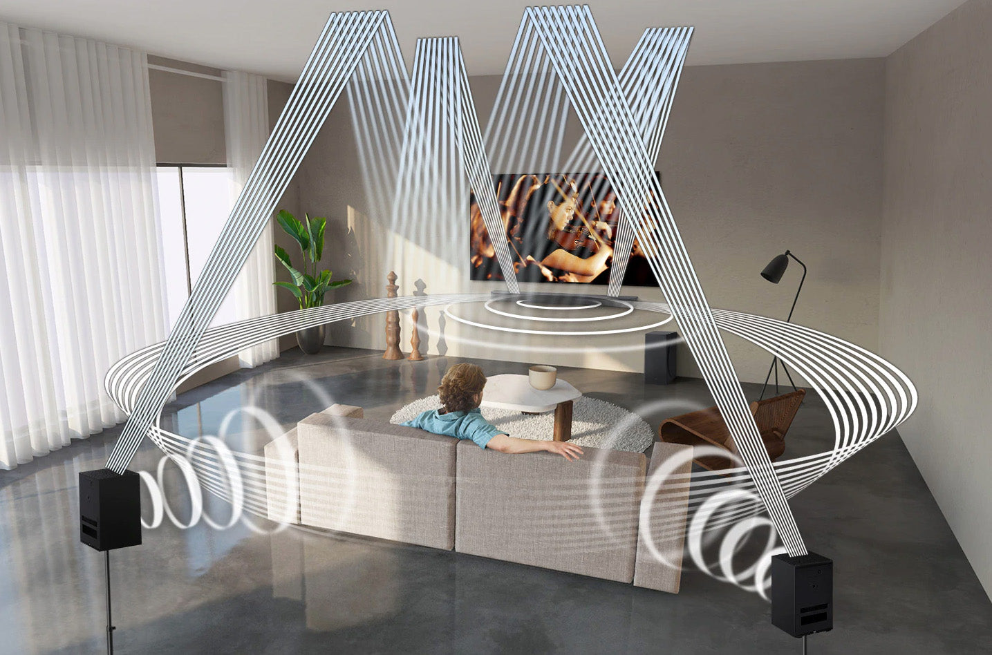 Soundbar per Tv Home Theatre