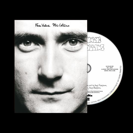 Phil Collins – Face Value Blu-ray Audio Dolby Atmos