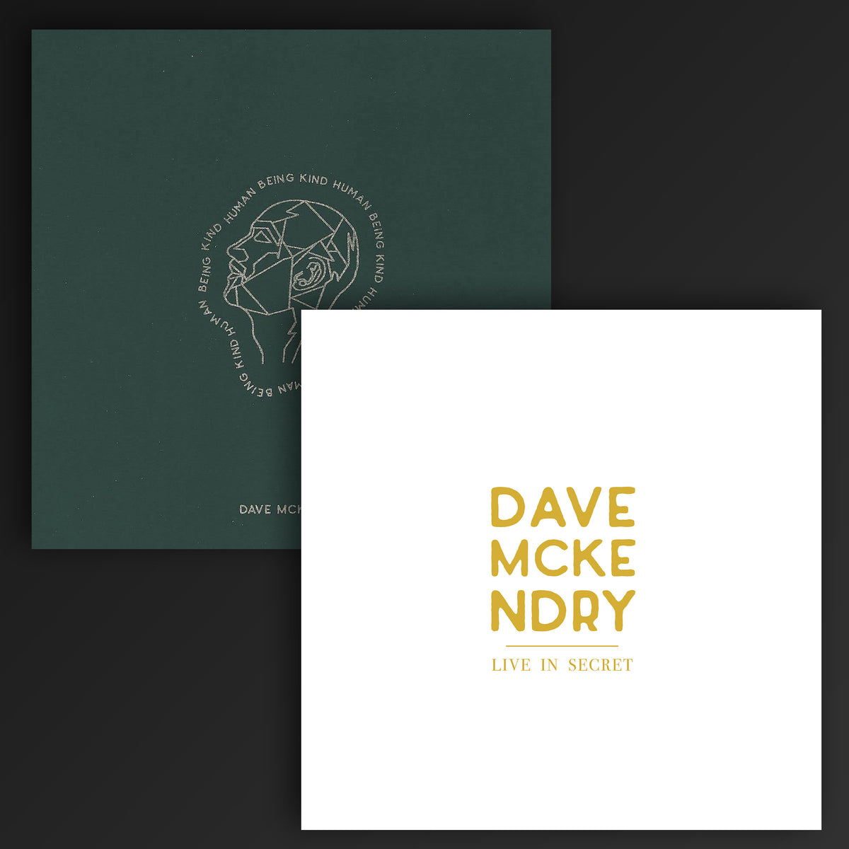 Dave McKendry – Human Being Kind & Live In Secret nr. 2 Blu-ray audio ATMOS e CD