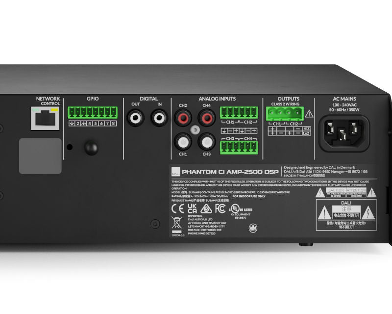 DALI PHANTOM CI AMP-2500 DSP amplificatore finale
