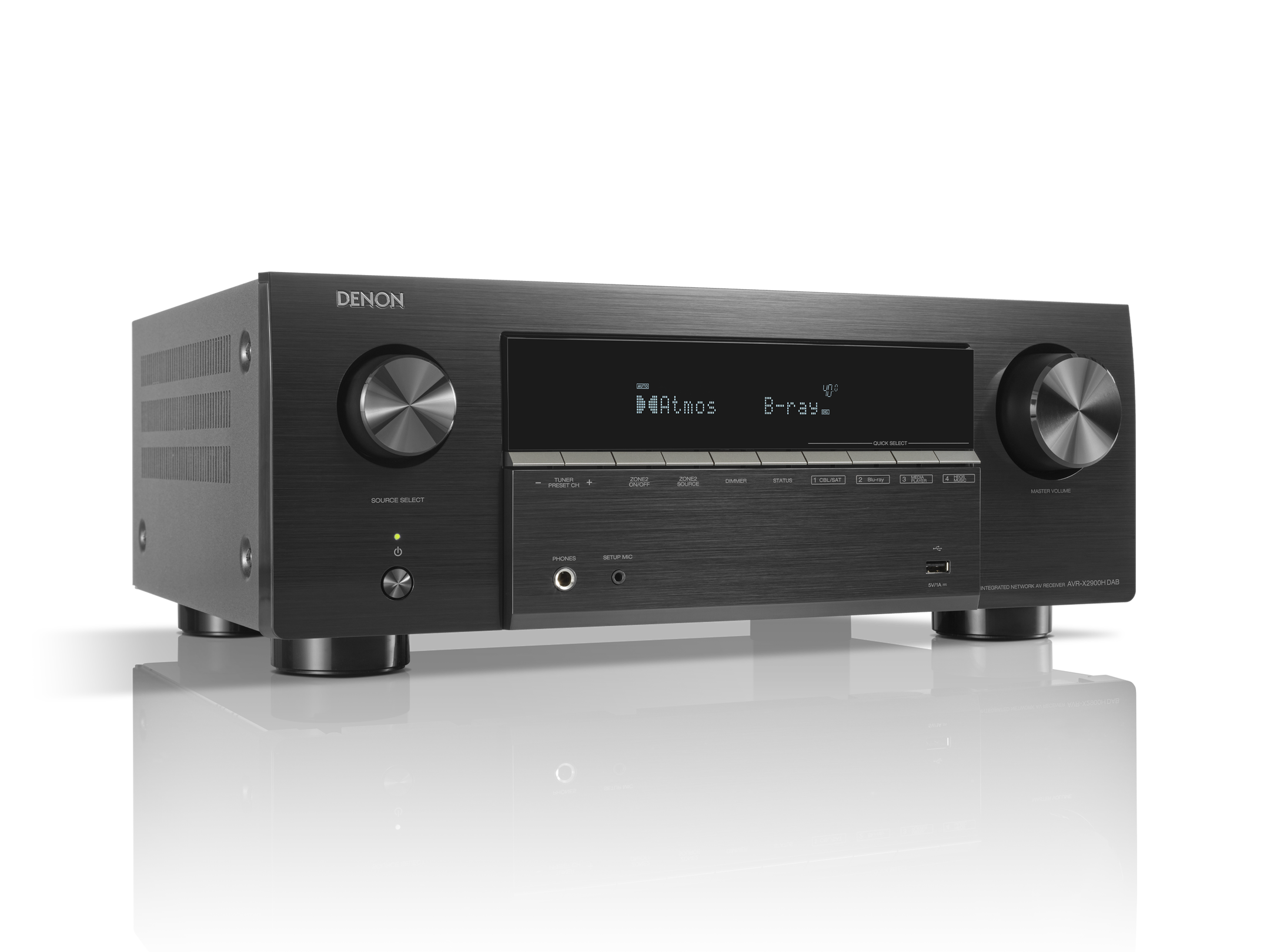 Denon AVR-X2900H DAB - Sintoamplificatore AV 7.2 Ch. 8K Ultra HD