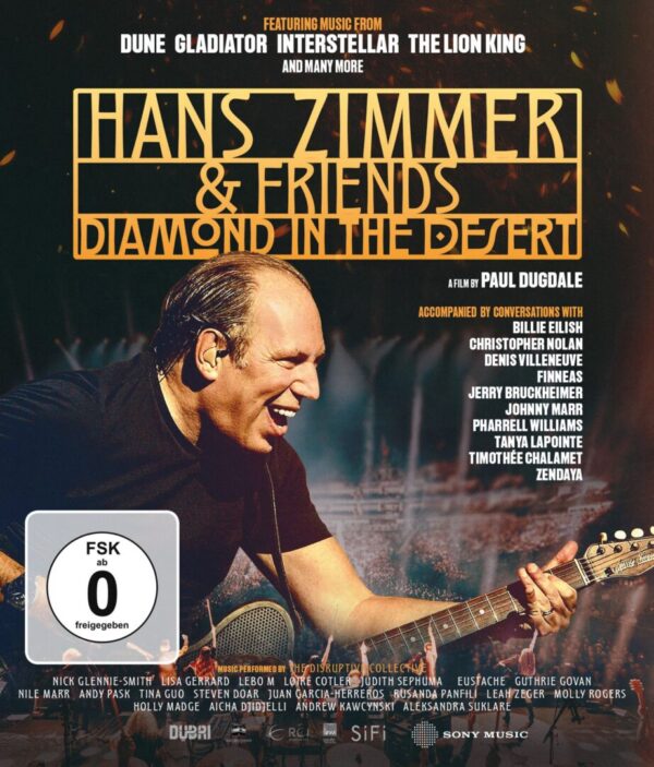 HANS ZIMMER Live - Diamond in the Desert Blu-ray video ATMOS