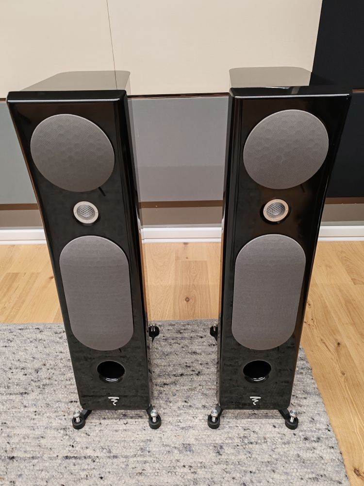 Focal Kanta 2 coppia diffusori nero lucido USATI