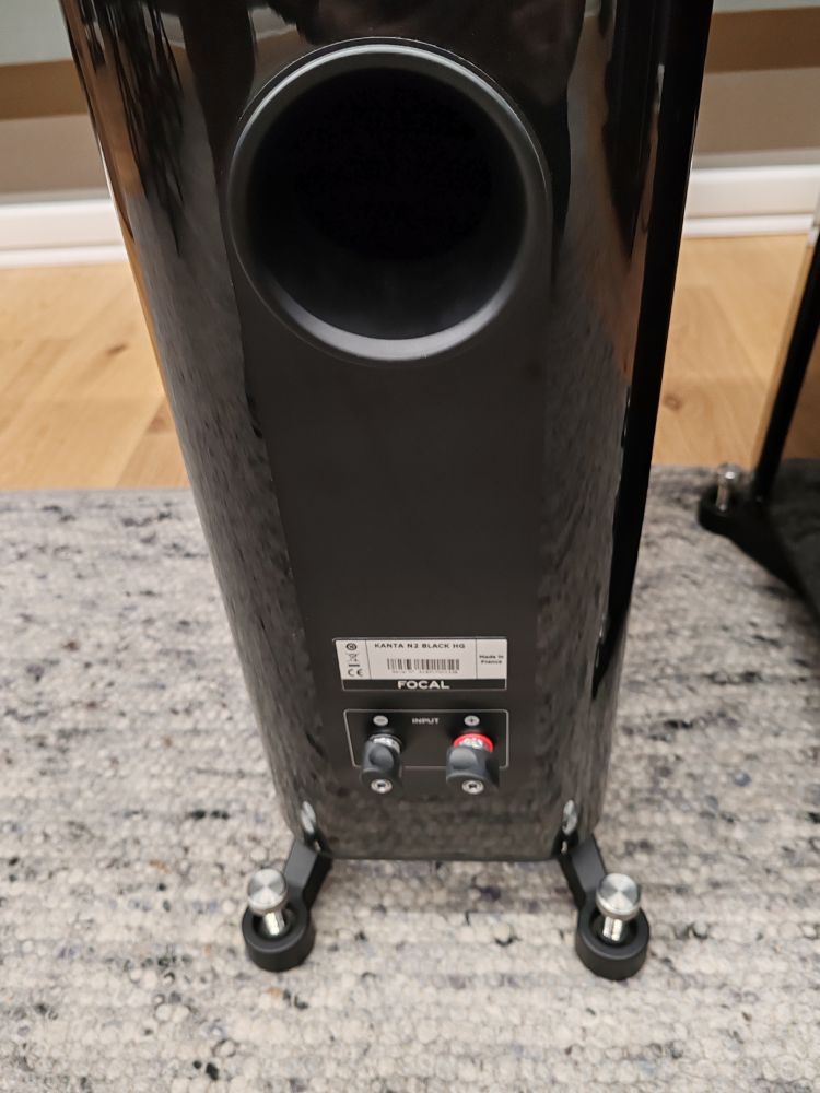 Focal Kanta 2 coppia diffusori nero lucido USATI