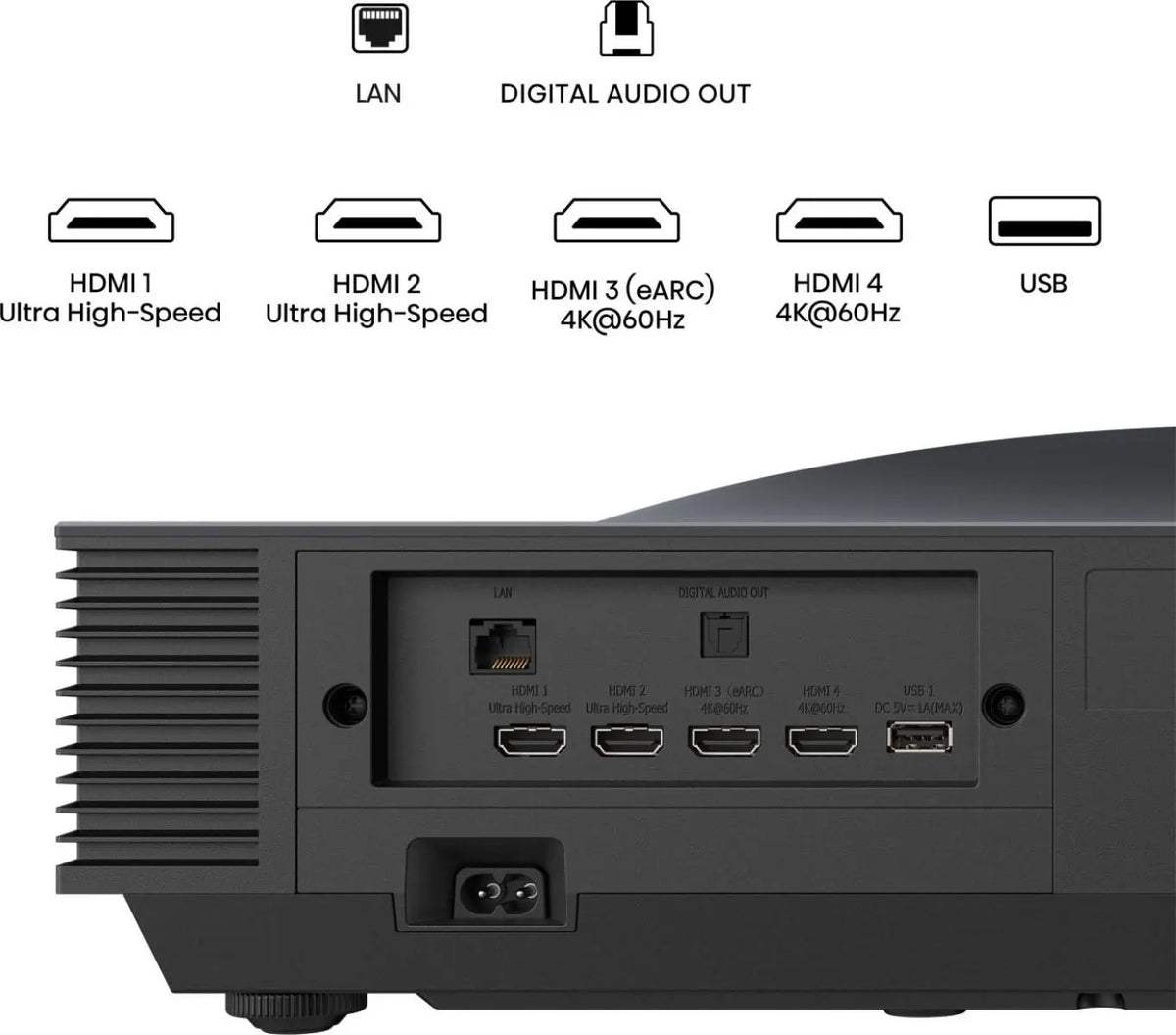 Hisense PX4 PRO Proiettore Laser UST 4K