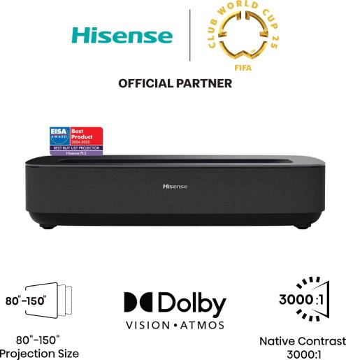 Hisense PL2 Proiettore laser DLP 4K