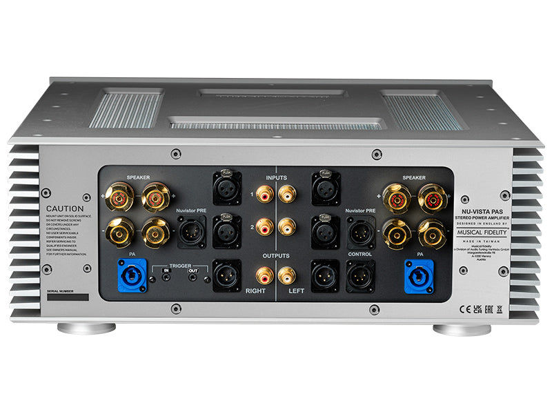 Musical Fidelity Nu-Vista PAS Amplificatore Finale Stereo