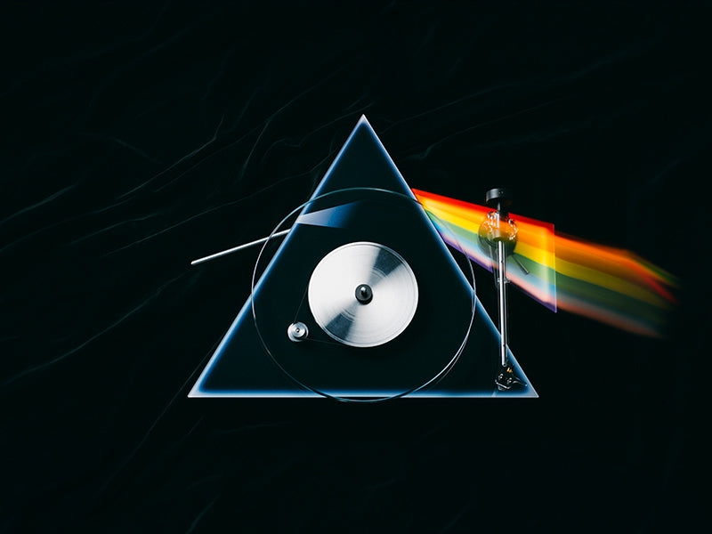 Pro-Ject The Dark Side of the Moon Giradischi Trazione a cinghia Serie Limited Edition