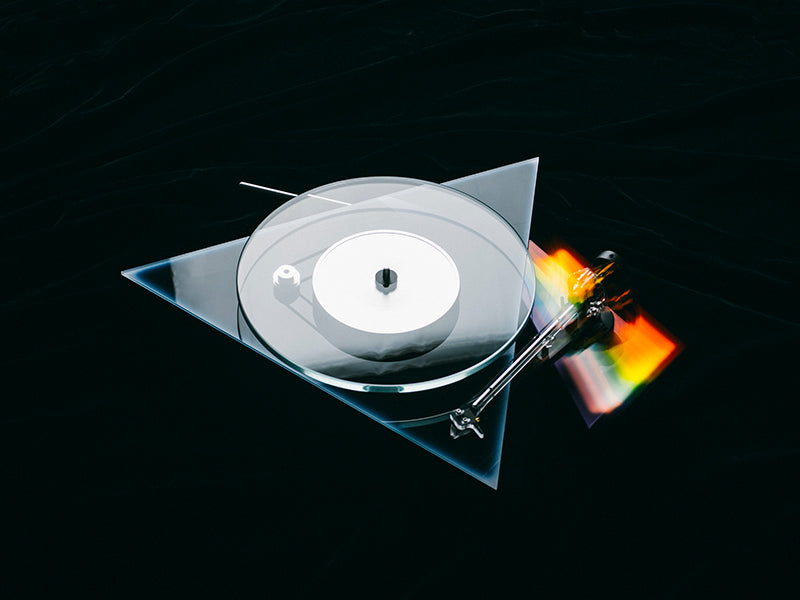 Pro-Ject The Dark Side of the Moon Giradischi Trazione a cinghia Serie Limited Edition