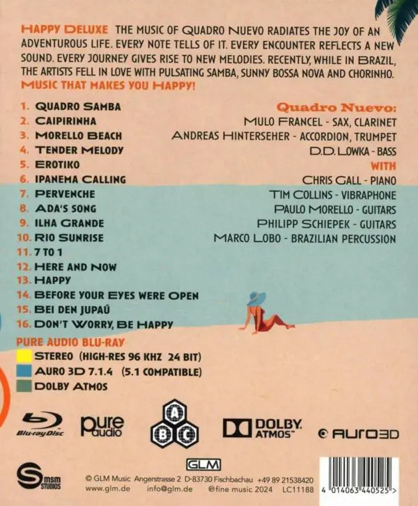 QUADRO NUEVO - Happy Deluxe Blu-ray audio Atmos