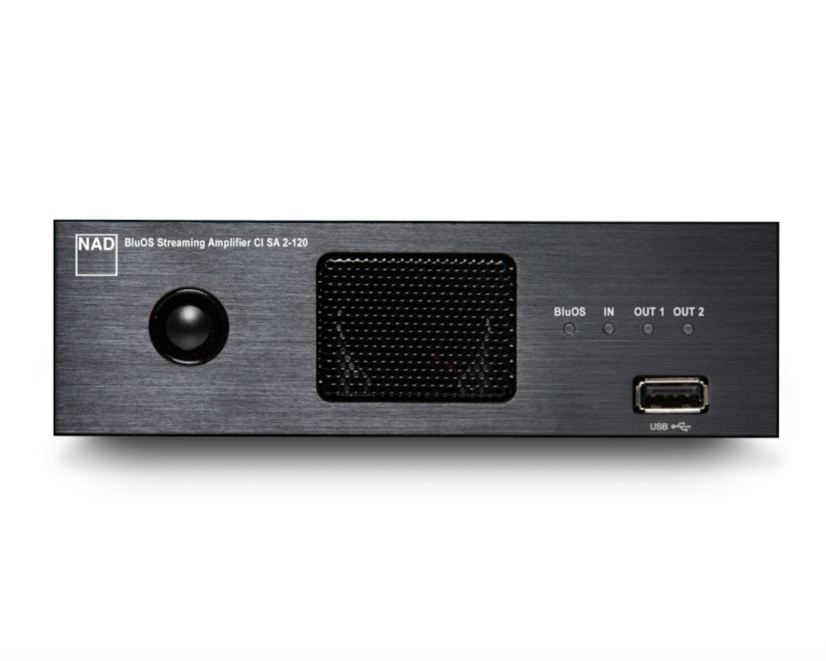 NAD CI SA2-120 BluOS Network Dual Zone Amplifier Airplay