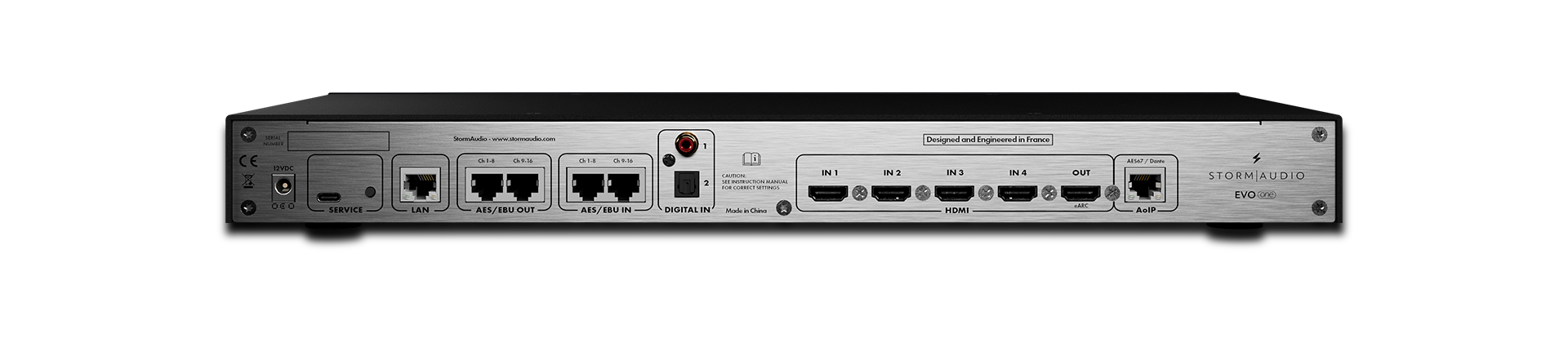 StormAudio EVO One - Processore AV Digitale Immersivo AoIP (8 - 16 Canali)