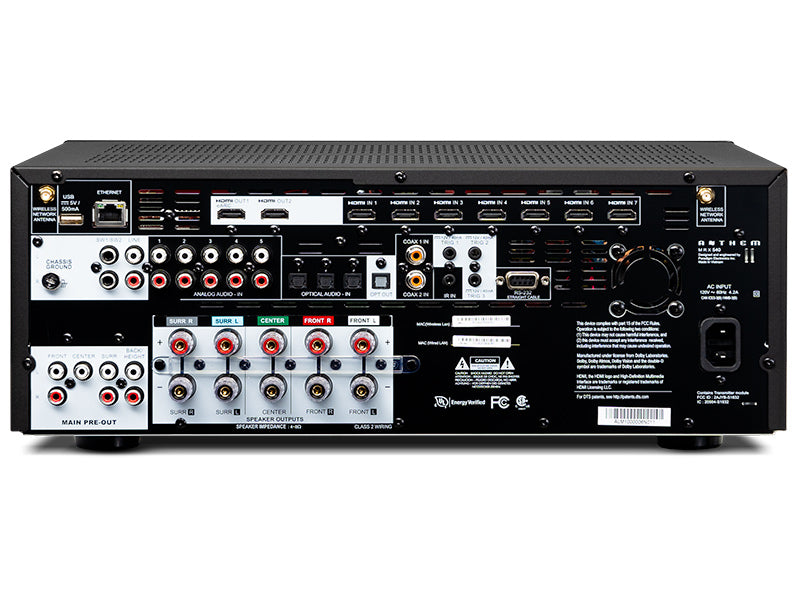 Anthem MRX 540 8K Sintoamplificatore A/V 5 canali