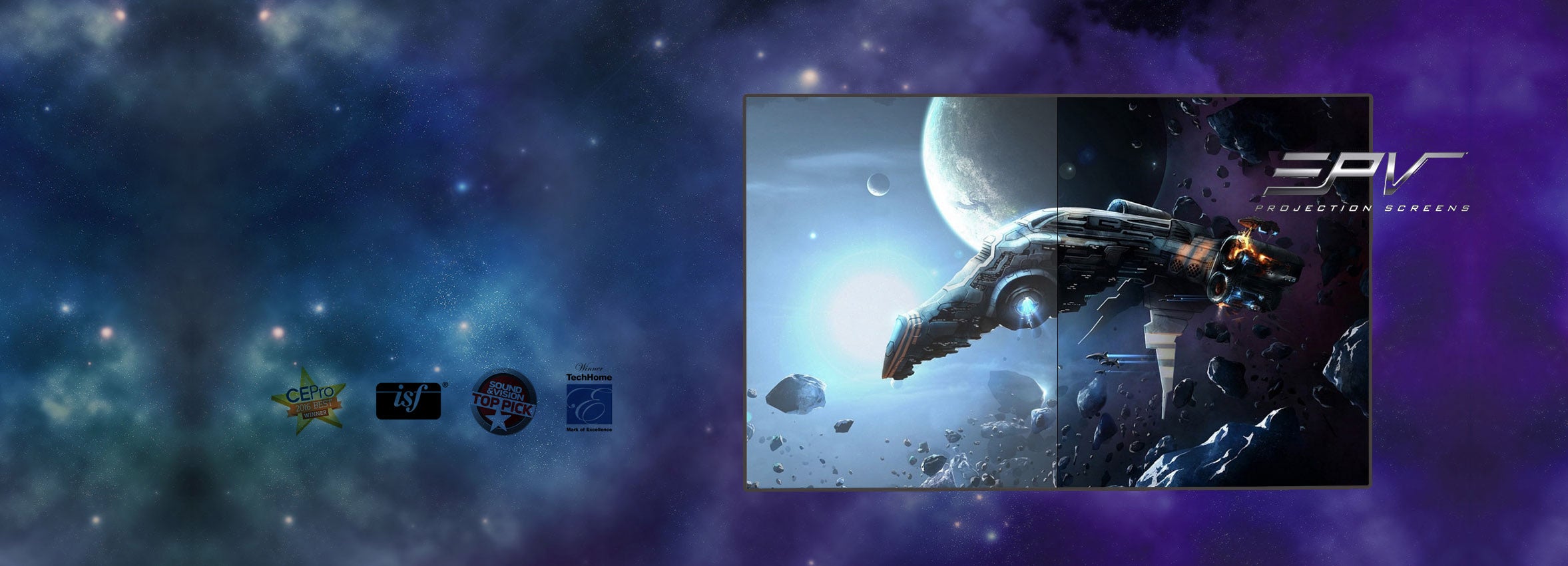 Dark Star schermo alto contrasto home Cinema