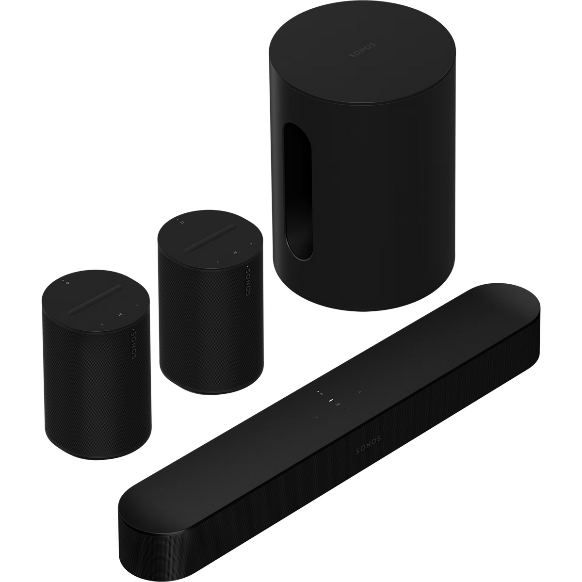 Sonos Kit Soundbar Beam Gen 2 + Sub Mini + 2 ERA 100