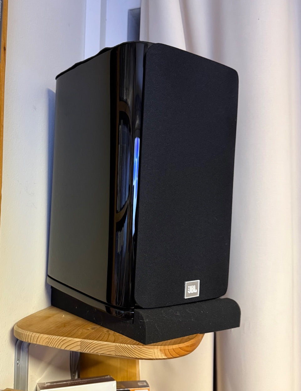 Jbl hdi 1600 diffusori da scaffale neri lucidi-USATO COME NUOVO