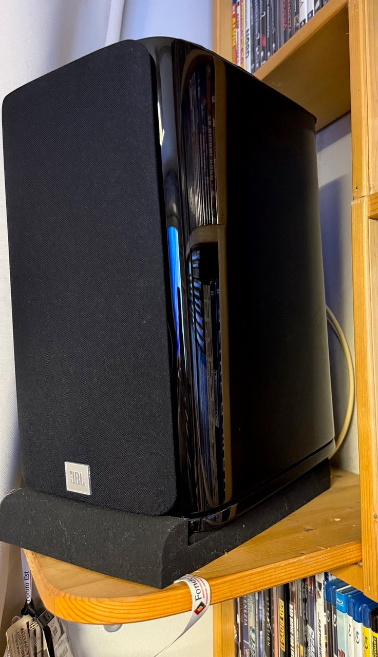 Jbl hdi 1600 diffusori da scaffale neri lucidi-USATO COME NUOVO