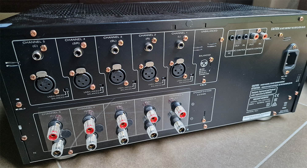 Marantz MM7055 Amplificatore Finale 5 Canali USATO
