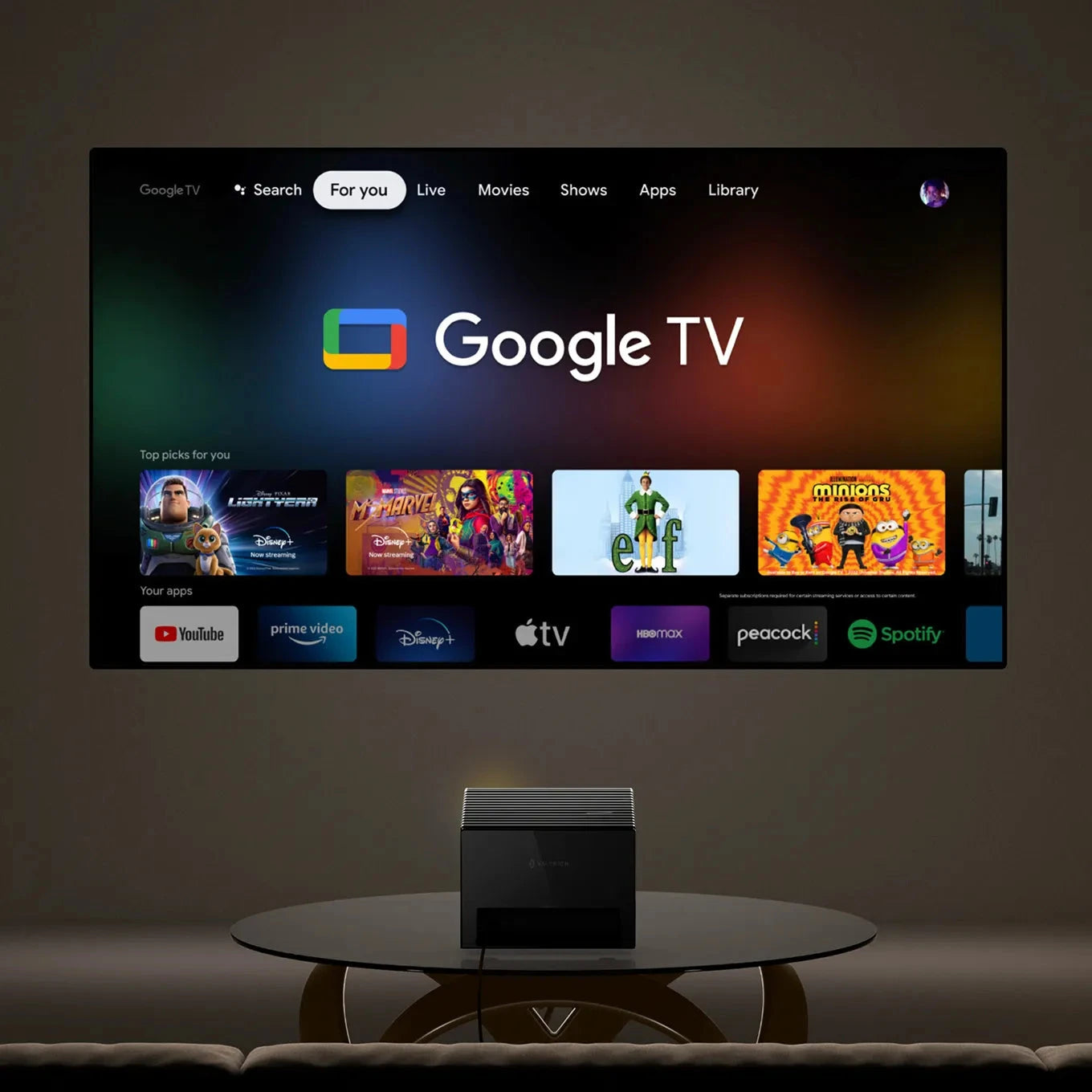 Valerion VisionMaster Max google tv