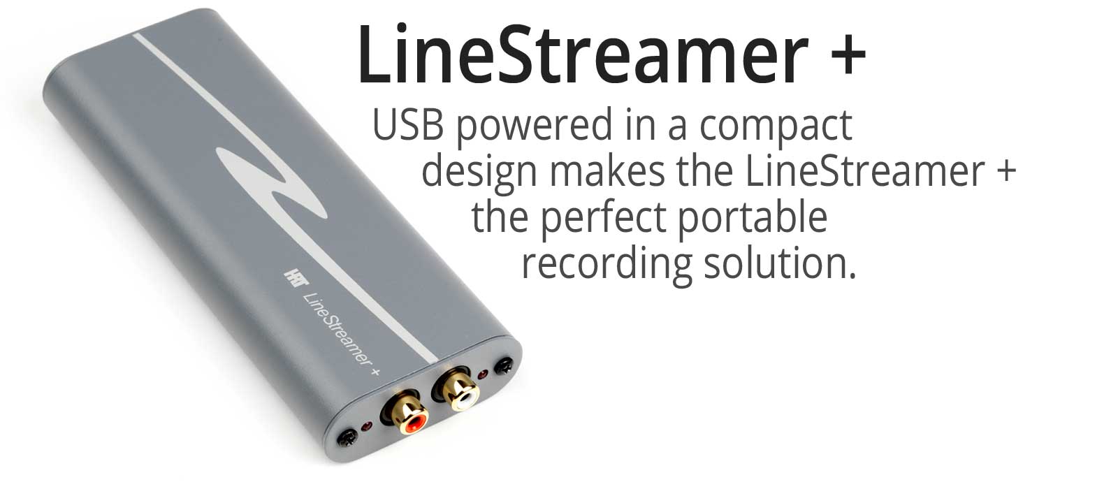 Convertitore D/A USB D/A HIGH RESOLUTION TECHNOLOGIES Line Streamer +