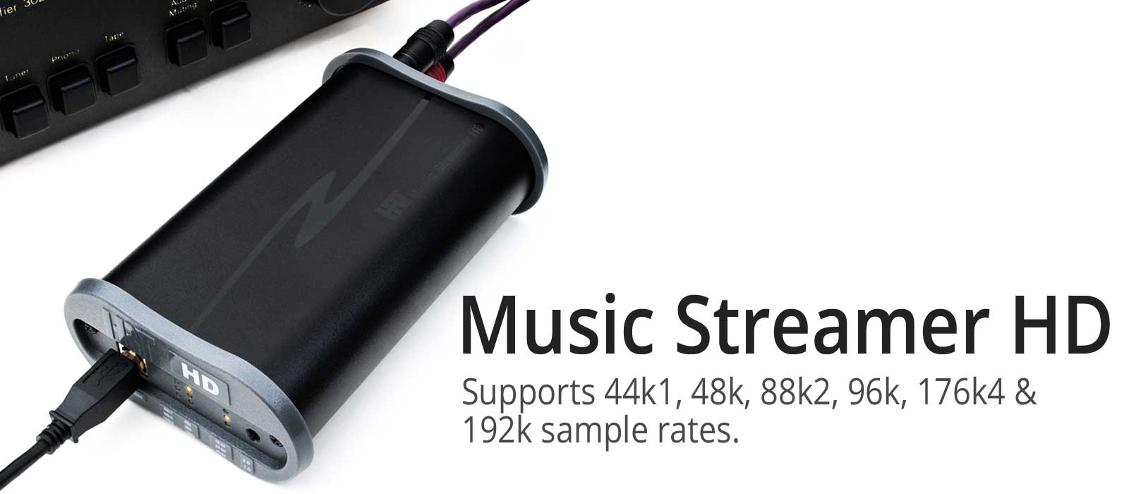 Convertitore D/A USB D/A HIGH RESOLUTION TECHNOLOGIES Music Streamer HD