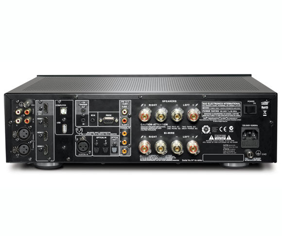 Amplificatore Integrato NAD C 390DD NERO