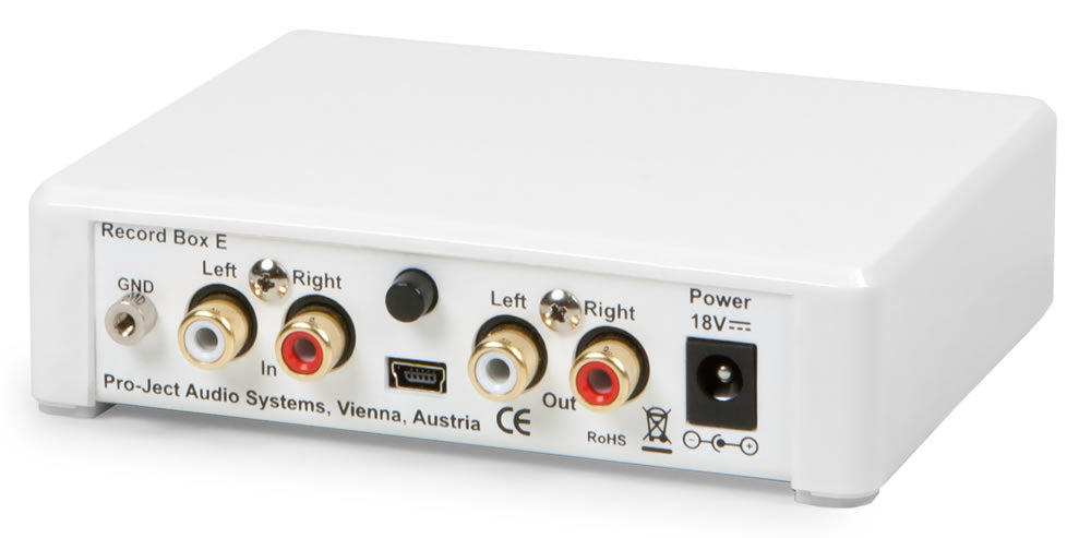 Preamplificatore phono PRO-JECT RECORD BOX E BIANCO