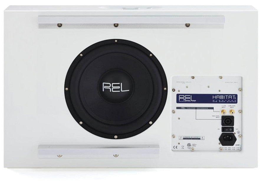 REL ACOUSTICS HABITAT 1 Subwoofer amplificato NERO