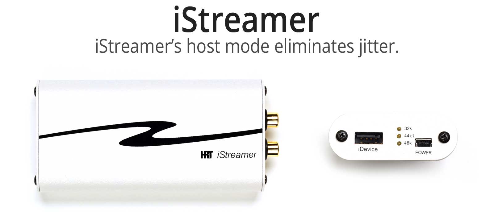 Interfaccia audio D/A HIGH RESOLUTION TECHNOLOGIES iStreamer