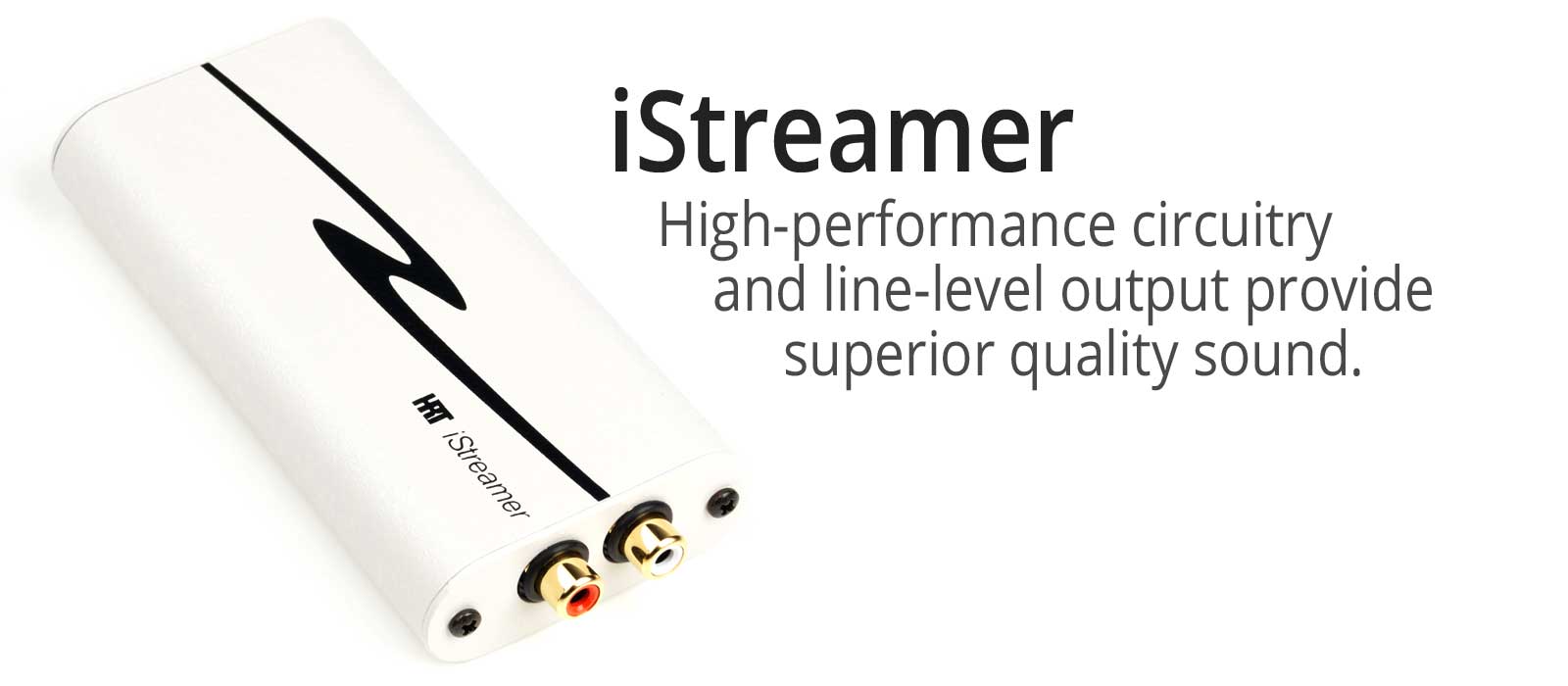 Interfaccia audio D/A HIGH RESOLUTION TECHNOLOGIES iStreamer