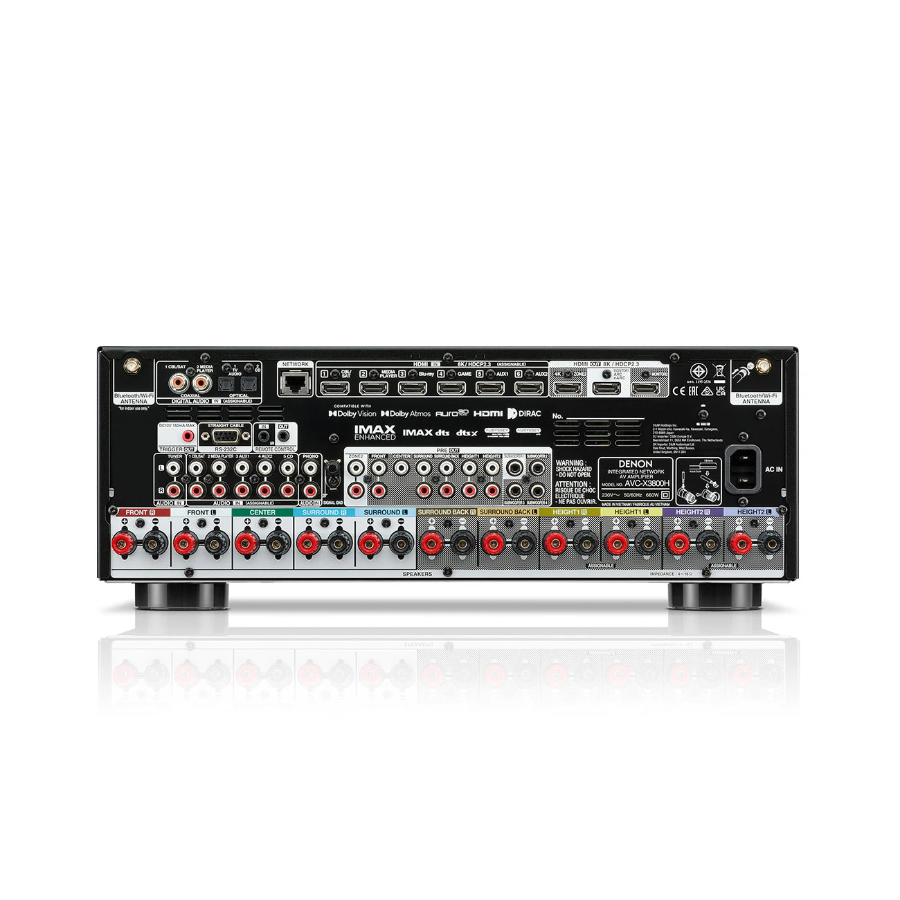 Denon AVC-X3800H amplificatore A/V 9.2 canali