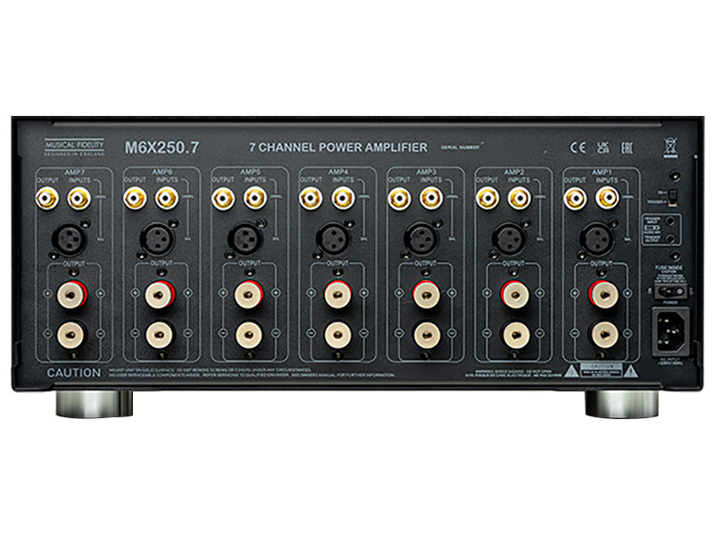 Musical Fidelity M6x 250.7 Amplificatore Finale 7 canali