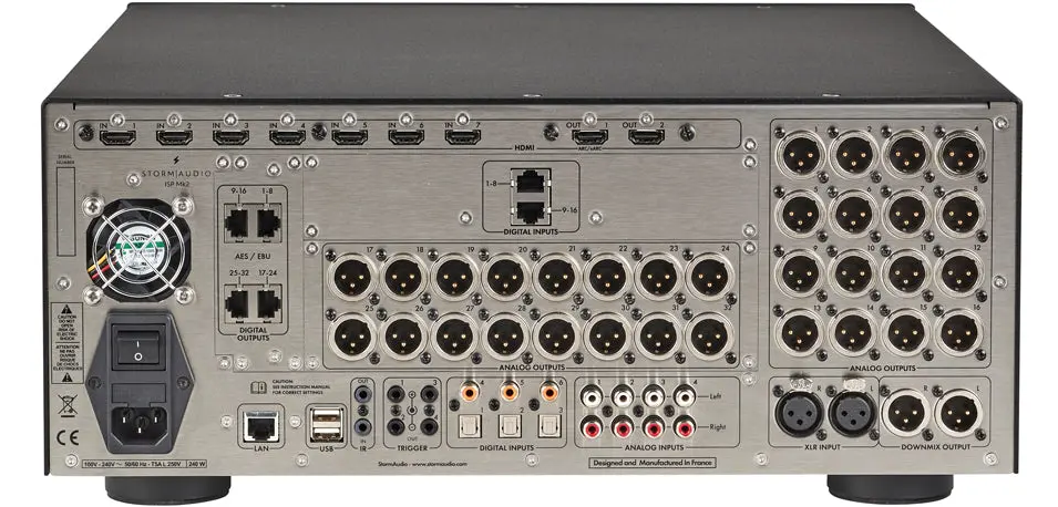 Stormaudio ISP MK3 processore AV multicanale