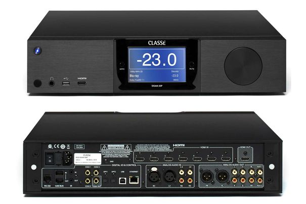Classé Sigma SSP + AMP5 preamplificatore AV e finale 5 canali USATI