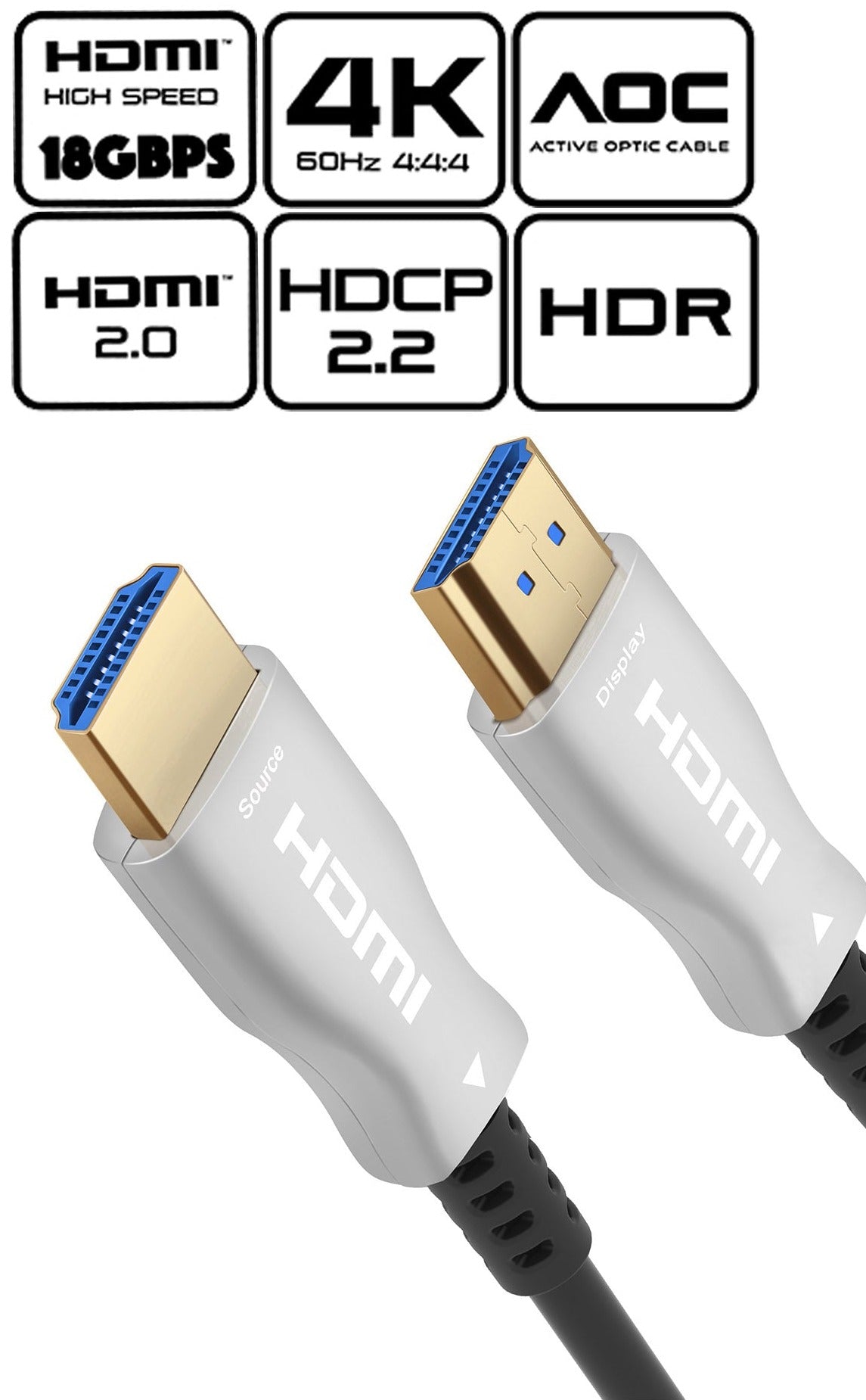 Cavo HDMI FIBRA OTTICA 4K 18Gbps AudioQuality - Main Image