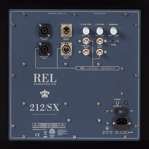 REL ACOUSTICS 212SX Subwoofer amplificato