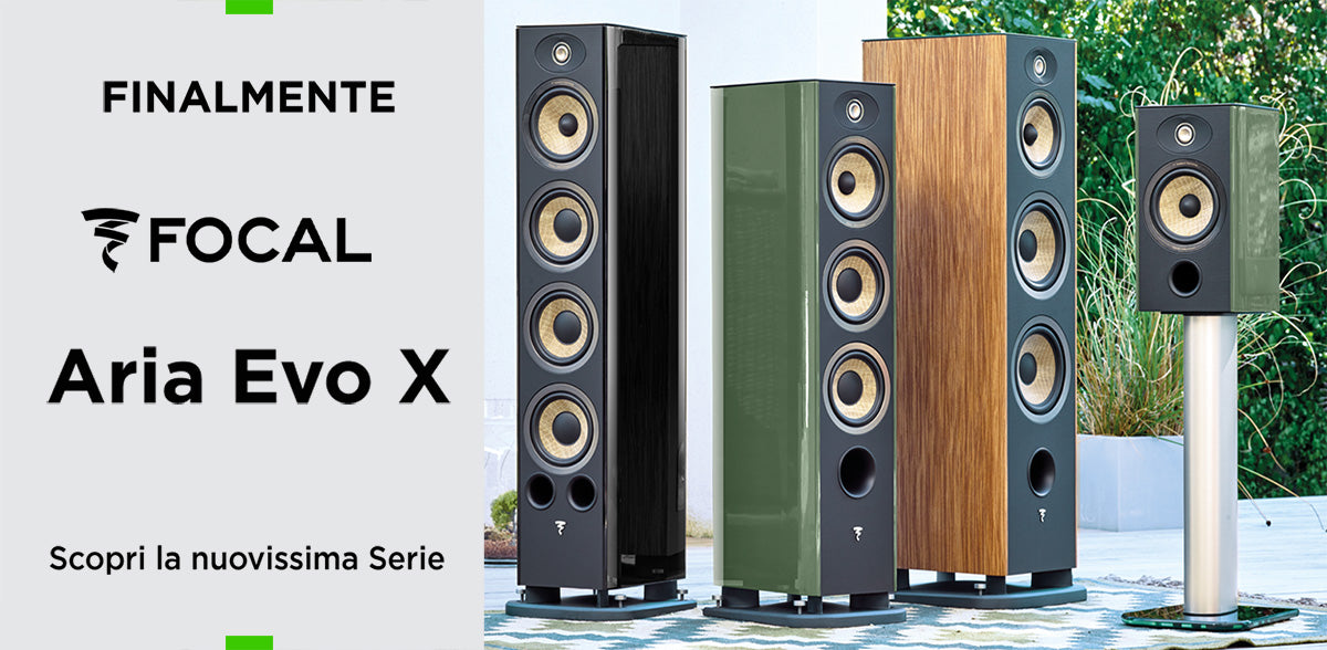 Scopri la nuova famiglia di speaker Focal Aria Evo X