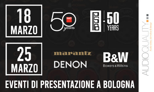 Presentazione novità Marantz, NAD, B&W e DENON | Audio Quality