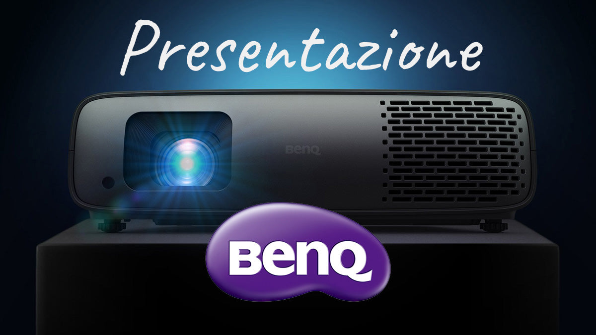 Nuovi proiettori BenQ per l'home cinema: a maggio nei nostri showroom