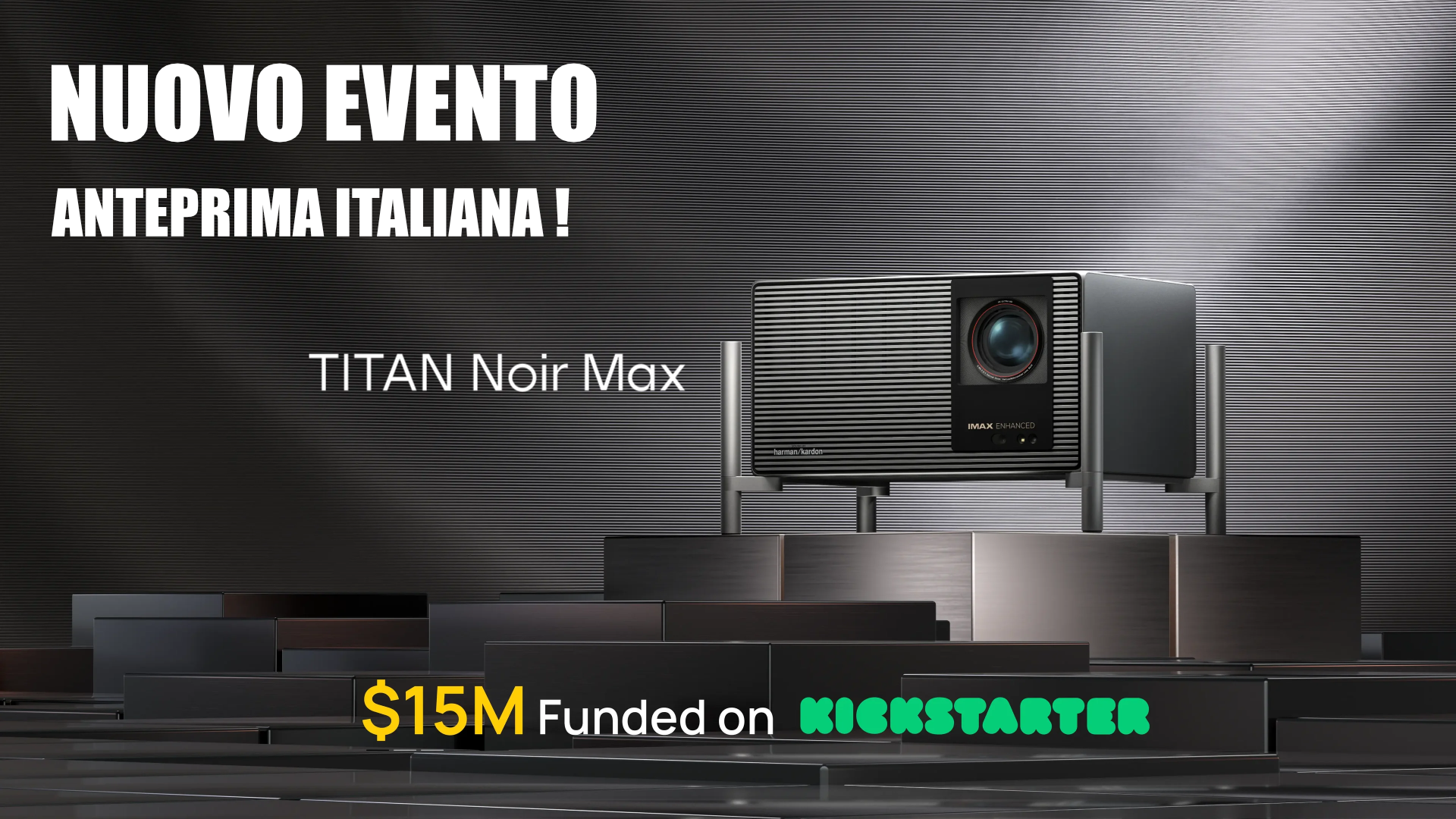 Anteprima Italiana XGIMI Titan Noir Max