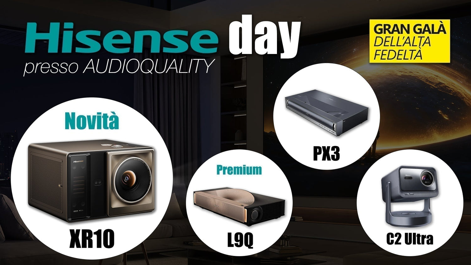 Hisense Day: Il Futuro del Cinema in Casa
