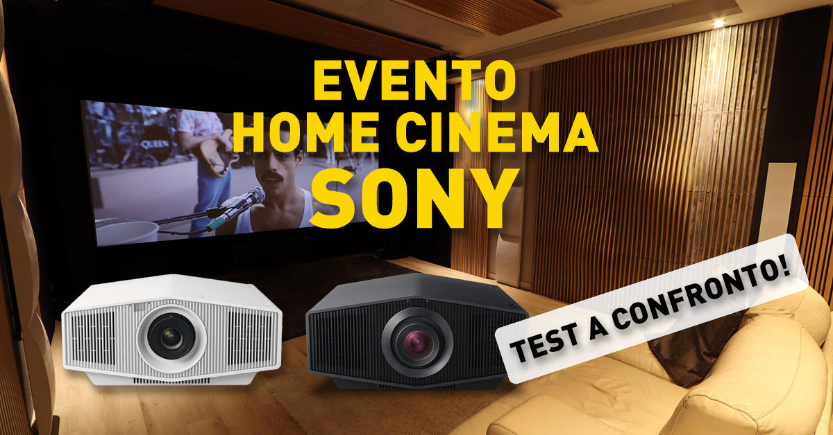 Evento Audio Quality e Sony: i videoproiettori 4K in prova comparativa a Milano