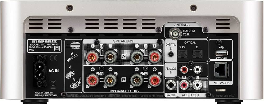 Marantz Melody M-CR612 sintoamplificatore stereo di rete