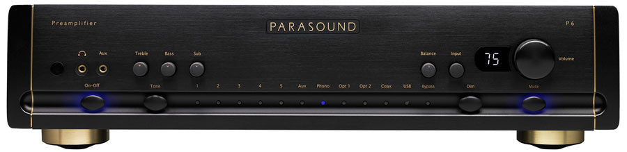 Parasound P6 preamplificatore stereo con DAC