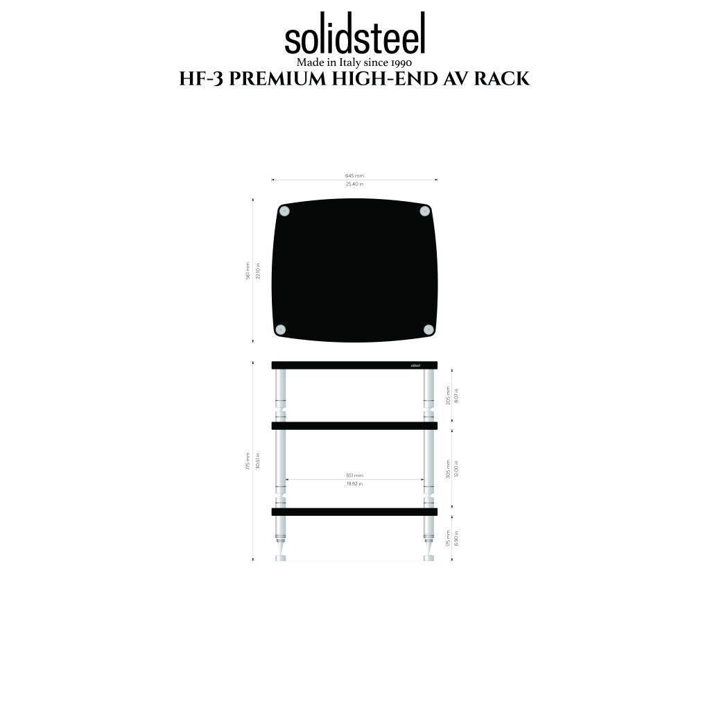 Solidsteel HF3 mobile hifi USATO